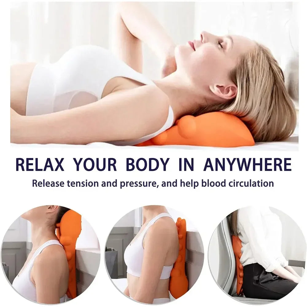 “Cervical Neck Massager Pillow for Pain Relief"