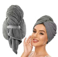 Microfiber Hair Towel Wrap for Women | Quick Dry Hair Turban | Super Absorbent Anti-Frizz Hair Drying Towel | Hair Care Towel