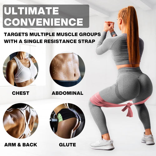 Resistance Bands, Exercise Bands, Fitness Bands, Resistance Strap for Physical Therapy, Yoga