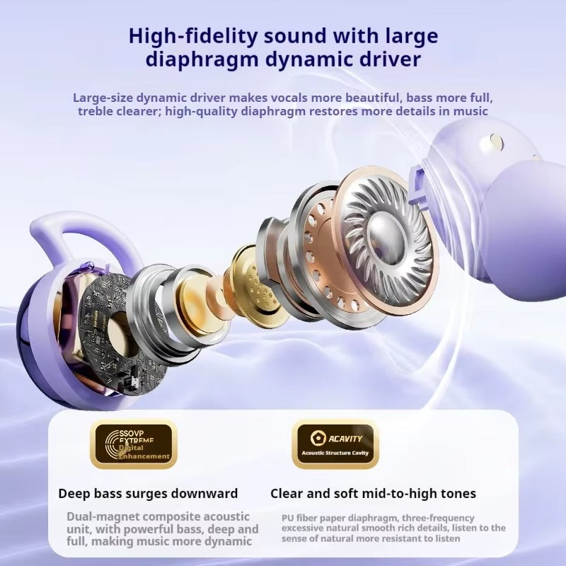 Sony X62 Pro Sleep Earbuds Tiny Headphone Noise Cancelling Wireless