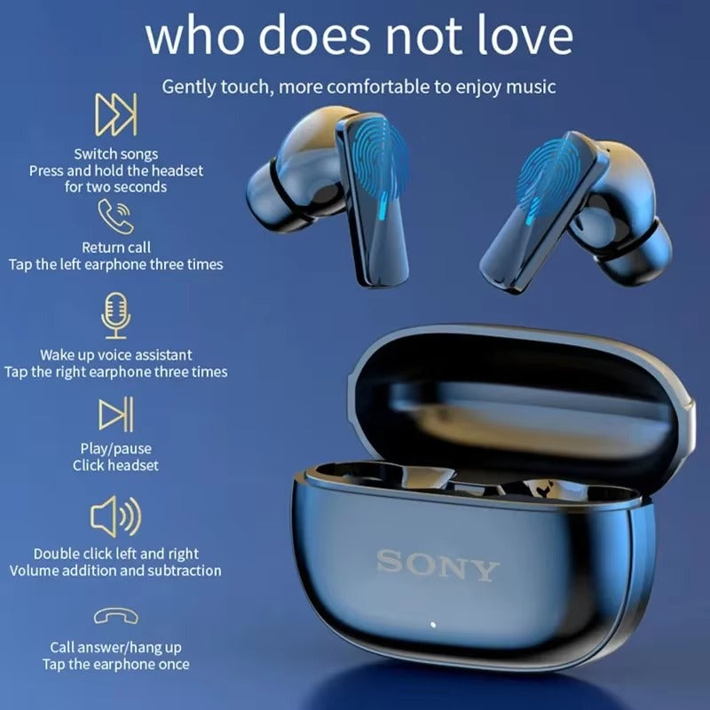 Sony Wireless Bluetooth Earphones In Ear Waterproof With Mic