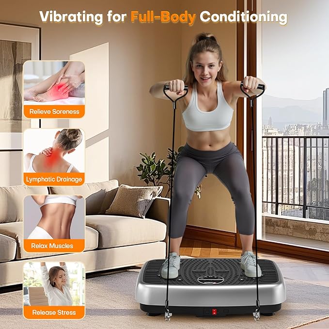 Vibration Plate Lymphatic Drainage Vibration Platform Machines for Weight Loss