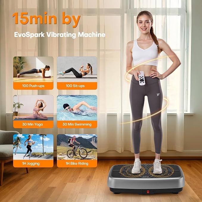 Vibration Plate Lymphatic Drainage Vibration Platform Machines for Weight Loss