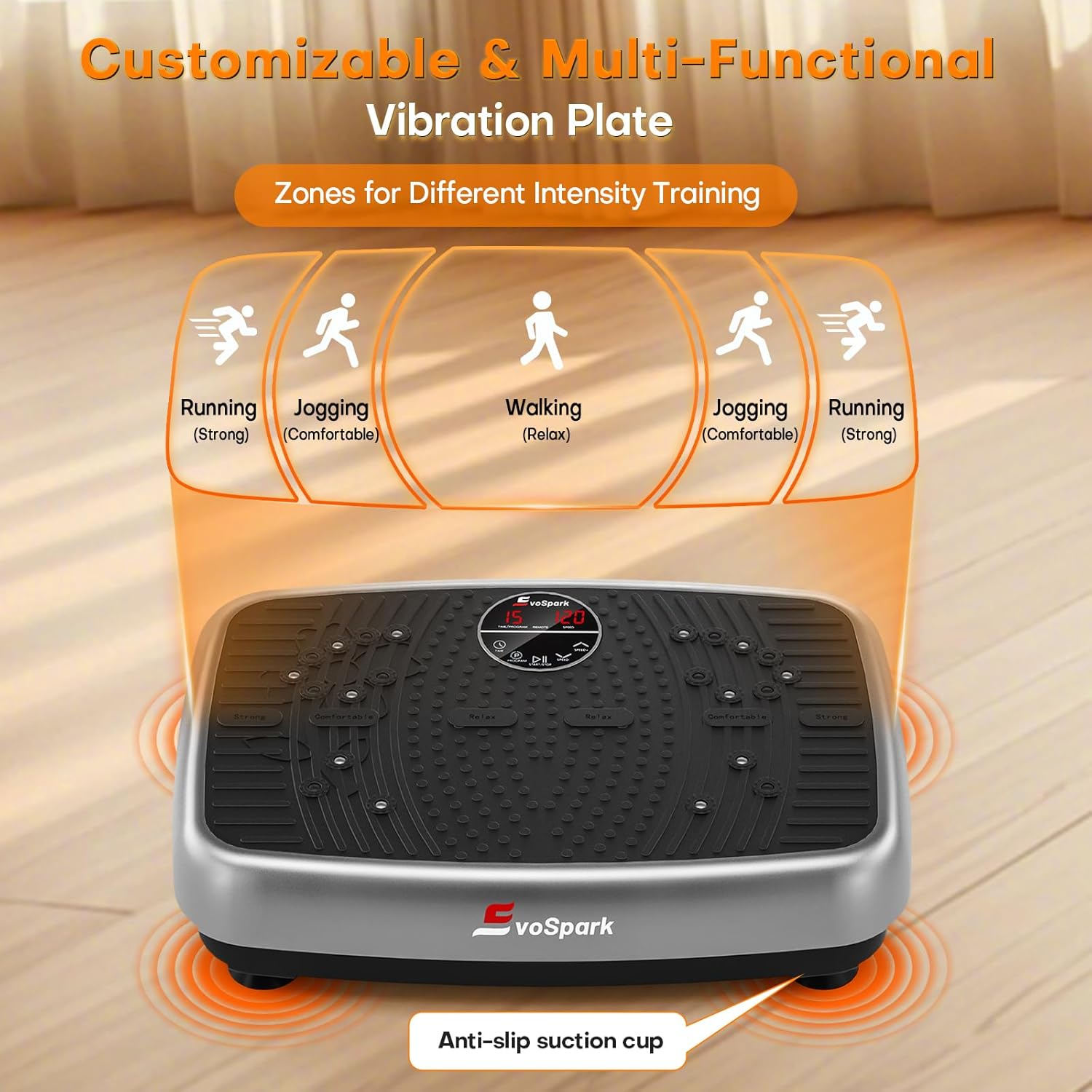 Vibration Plate Lymphatic Drainage Vibration Platform Machines for Weight Loss