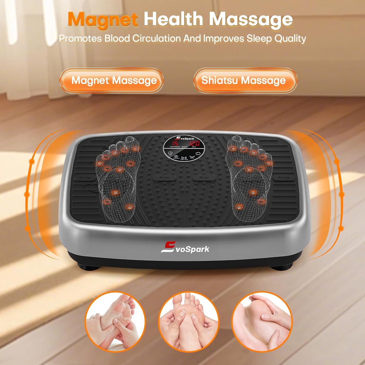 Vibration Plate Lymphatic Drainage Vibration Platform Machines for Weight Loss